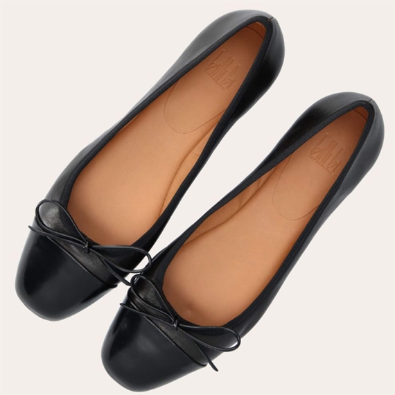 Billi Bi A7430 Ballerina, Black/Espresso Nappa 